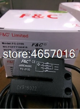 FC-2100 FC-2100P F&C Original Lable Sensor de 4 cables NO NC Eléctrica de la Etiqueta del Detector de Foto Sensor