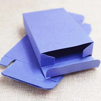 Feiluan 30pcs multi tamaño de papel de caramelo favor cuadro ,precioso productos de regalos y presentación de paquete caja de color púrpura/azul/ limón caja verde de la caja de regalo