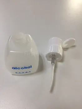 FirstFiber de fibra de limpieza Alcohol Isopropílico Dispensadora Automática de la Botella de Plástico de 250 ml botella Vacía sin el líquido