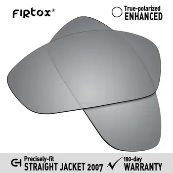 Firtox Verdadero UV400 Polarizado Lentes de Reemplazo para-Oakley Straight Jacket Gafas de sol de 2007 (Compatiable de Lente Única) - Varios
