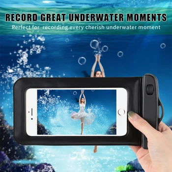 Flotador de la prenda Impermeable de la Bolsa de la caja del Teléfono Para Samsung A50 A51 S20 S10 Lite iPhone 11 Max Pro Xs X XR 6 8 7 Plus Redmi a Prueba de Agua Bolsa de Nadar