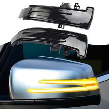 Flujo de Agua, luz Intermitente LED Dinámico de la Señal de Giro Luz de Repetidor Para Mercedes-Benz W176 W246 W212 W204 C117 X156 X204 W221 W218