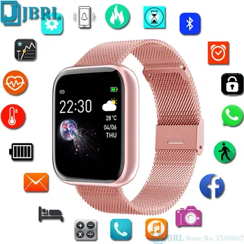 Full Touch Smart Watch Hombres Mujer Smartwatch Para Android IOS Electrónica Inteligente Reloj de Fitness Tracker Bluetooth Smart-watch 20852