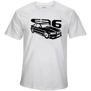 Funny Car de Camisetas M3 E30 F36 los Hombres de Verano de Tops de Manga Corta Ropa de Camiseta de los Hombres Clásicos Fresco Bmw Camiseta Masculina Supercar(S-XXXL) 4102