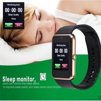 G18Android inteligente reloj grande de la pantalla táctil de bluetooth GPS de posicionamiento de las personas mayores y los niños smart call reloj Sleep Tracker
