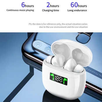 GAIBY J3 Pro TWS de Auriculares Inalámbricos de deporte Auriculares auriculares Bluetooth 5.0 de Auriculares estéreo de Auriculares de xiaomi oppo, huawei teléfono