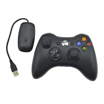 Gamepad De Xbox 360 Wireless/Wired Controller Para XBOX 360 Controle la palanca de mando Inalámbrica mando de juegos Para PC XBOX 360 Controlador de Juego
