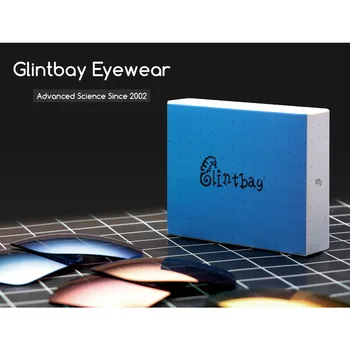 Glintbay 2 Pares de Gafas de sol Polarizadas de Reemplazo de Lentes de Oakley Monster Pup Rojo Fuego y Hielo Azul