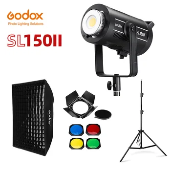 Godox SL150II SL-150W II de la Luz de Vídeo LED 150W Bowens de Montaje de la Luz del día Equilibrada 5600K 2.4 G Wireless X Systemfor Entrevista