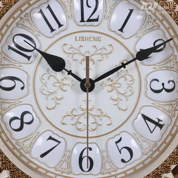 Gran Reloj Europea en Silencio el Reloj de Pared de la Sala del Reloj de Moda del Reloj del Dormitorio Reloj Restaurante Reloj de Péndulo 50wc002