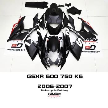GSX-RR Carenado de la Motocicleta del ABS de la Cáscara de la Inyección de Carreras Para GSXR GSX-R 600 750 2006 2007 06 07 08 09 10 Alta Calidad Matt color 65176