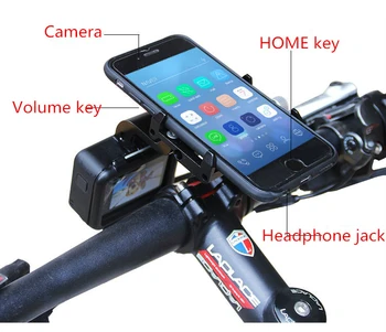 GUB G-88 Versátil de Aluminio de la Bicicleta de la Motocicleta GPS del Teléfono soporte de Montaje De 3,5 6.2 pulgadas de Teléfono de Soporte de la Bici del Deporte de la Cámara