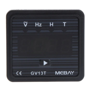 GV13T AC220V Generador Voltímetro Digital equency Hora de Prueba de Medidor de Panel