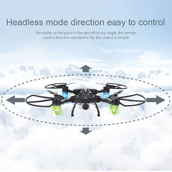 Halolo RC Drones Con Cámara HD 480P a 1080P Plegable Aérea en Helicóptero RC de Largo alcance Wifi de Aviones de 0,3 MP cámara de 5MP Quadcopter Juguetes