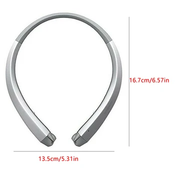 HBS-910 Bluetooth 4.1 Auricular de la RSE Tono de Deportes del borde del cuello de Micrófono con Cancelación de Ruido Estéreo de Sudor de la Prueba de manos libres de Auriculares