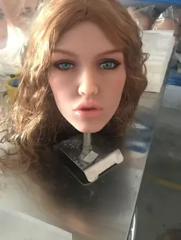 Hermosa Sexy Dolls TPE de Silicona en la cabeza