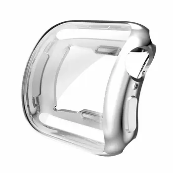 HOCO de la Galjanoplastia de TPU Reloj de la Cubierta Para Apple Watch 5/4 44 mm 40 mm Plena Protección de Silicona Caso Protector de Pantalla para iWatch Serie 4, 5