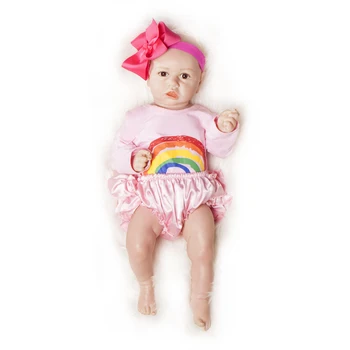 Hoomai Moda Bebe Reborn Bebé Muñecas de Vinilo Suave cuerpo Vivo de la Muñeca En Brasil Pequeño Bebe de Juguete Regalos de Cumpleaños 8145