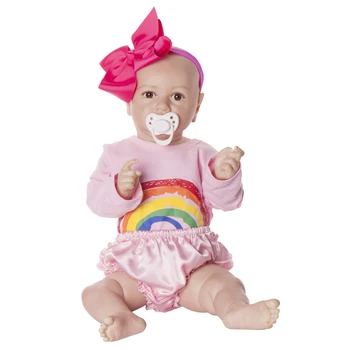 Hoomai Moda Bebe Reborn Bebé Muñecas de Vinilo Suave cuerpo Vivo de la Muñeca En Brasil Pequeño Bebe de Juguete Regalos de Cumpleaños