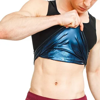 Hot body shaper sauna chaleco gimnasio superior de sudor caliente shaper hombres instantáneamente formas slims fitness chalecos mujeres de entrenamiento de deporte camiseta shapers