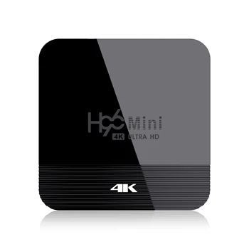 Hoteles Quad Core 4K Smart TV Box Android9.0 Rockchip RK3228A Apoyo 2.4 G/5G WIFI Bluetooth de la Pantalla LED de H96 MINI H8