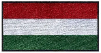 Hungría hierro en el bordado de la bandera de los parches de logotipos de 3