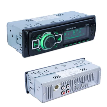 IC7388 de la Radio del Coche Reproductor Estéreo de Bluetooth de Teléfono DE entrada AUXILIAR MP3 radio FM/USB/1 Din/control remoto de Audio de Coche de 12V Auto 2018 Venta Nueva