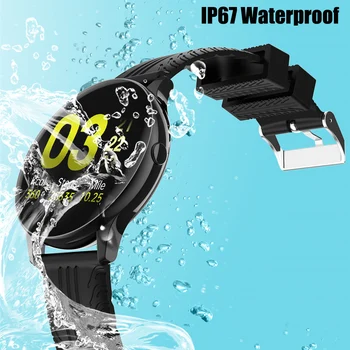 Inteligente Reloj de las Mujeres de los Hombres de la Presión Arterial de Fitness Tracker Smartwatch de Pantalla IPS Monitor de Ritmo Cardíaco Reloj a prueba de agua Para Android IOS