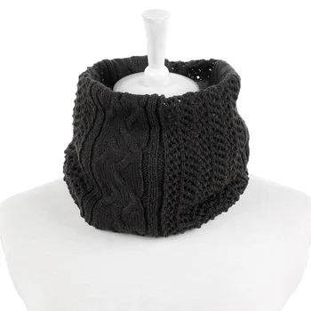 Invierno Unisex de Punto Bufandas Lic Anillo Hembra Collar de Cuello Bufanda más caliente de los Hombres de la Mujer Crochet Anillo de España Bufandas de Bucle Para Dama