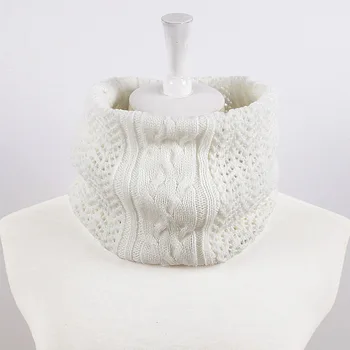 Invierno Unisex de Punto Bufandas Lic Anillo Hembra Collar de Cuello Bufanda más caliente de los Hombres de la Mujer Crochet Anillo de España Bufandas de Bucle Para Dama