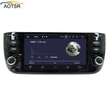 IPS Android 9.0 multimedia del coche reproductor de dvd de la unidad principal Para Fiat Punto 2009-Linea 2012-de Navegación GPS de radio auto estéreo
