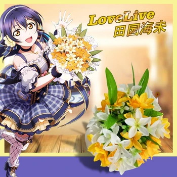 Japonés De Anime Love Live! Trajes Cosplay Ramo de Flores de la Excitación Honoka Kousaka Kotori Minami Eli Ayase Traje de Cosplay de regalo