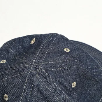 Japón Estilo de Sombrero de Cubo Unisex Hip Hop Azul Fresco del Dril de algodón Pescador de Gorras de Moda Casual Color Sólido Jean Mujeres Hombres Sombreros DS501069