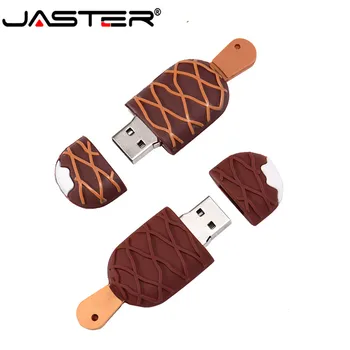 JASTER USB 2.0 El nuevo lindo helado unidad flash USB Pen Drive USB esbirros del palillo de la Memoria pendrive de 4 gb 8 gb 16 gb 32 GB 64 GB de regalo