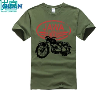 Jawa Z - Clásico Czec Moto Mens T Shirt 2307