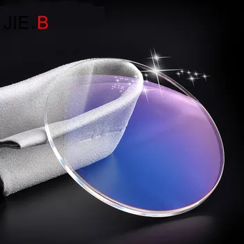 JIE.B anti-luz azul 1.56 gafas de prescripción de lentes miopía gafas de lectura de equipo gafas anti-radiación