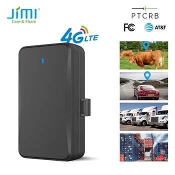 JIMI 4G LTE Activo Perseguidor de GPS de la LL01 Impermeable IP65 3 Años Estándar Anti-Robo con 10000mAh de Posición en Tiempo Real Localizador de Animales