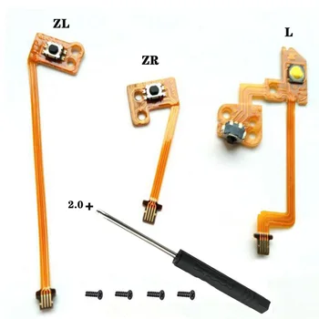 JoyCon L/R Controlador SL SR ZL ZR Botón L Cable de la Tecla de Reparación y Reemplazo de Partes Diferentes del Interruptor de Alegría-Con