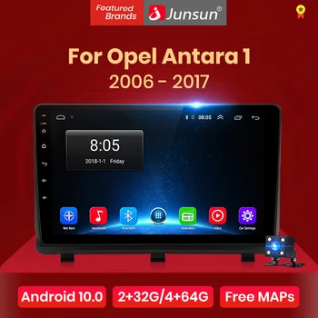 Junsun V1 Android 10.0 DSP CarPlay de Radio de Coche Multimedia Reproductor de Vídeo Auto Estéreo GPS Para Opel Antara 1 2006 - 2017 2 din dvd