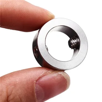 JUSTINLAU de 12 piezas set 3-16mm anillo de bloqueo en acero inoxidable 304 limitador de giro del taladro límite de anillo