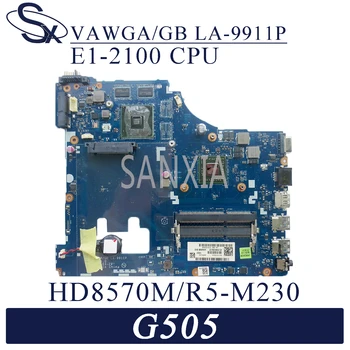 KEFU LA-9911P de la placa base del ordenador Portátil para Lenovo G505 original de la placa base AMD E1-2100 HD8570M/R5 M230 124570