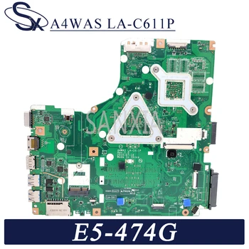 KEFU LA-C611P de la placa base del ordenador Portátil para Acer Aspire E5-474G original de la placa base I7-6500U GT920M 64460