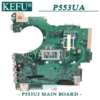 KEFU P553UJ original de la placa base de ASUS P553UA PRO553UJ con I5-6200U GM de la placa base del ordenador Portátil