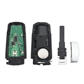 KEYYOU para VW Smart Remote Clave 433mhz con ID48 chip 3 Botón Insertar Hoja para VW Passat B6 3C B7 CC VOLKSWAGEN Magotan