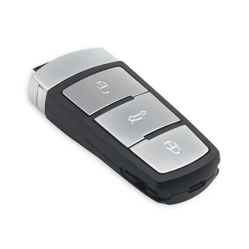 KEYYOU para VW Smart Remote Clave 433mhz con ID48 chip 3 Botón Insertar Hoja para VW Passat B6 3C B7 CC VOLKSWAGEN Magotan