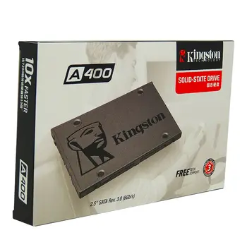 Kingston Original SSD A400 120GB 240GB 480GB 960GB Interno de la Unidad de Estado Sólido de 2.5 2.5 pulgadas SATA III HDD Disco Duro para el Ordenador