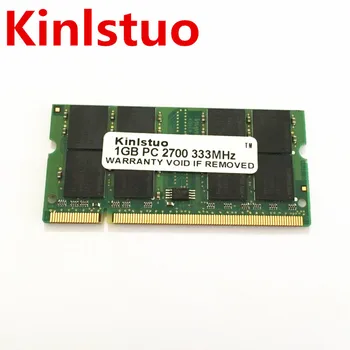 Kinlstuo ddr1 de 1GB 2GB DDR333 PC2700 SODIMM 200PIN Portátil de MEMORIA 1G 200-pin SO-DIMM de memoria RAM DDR Portátil de MEMORIA Libre del Envío