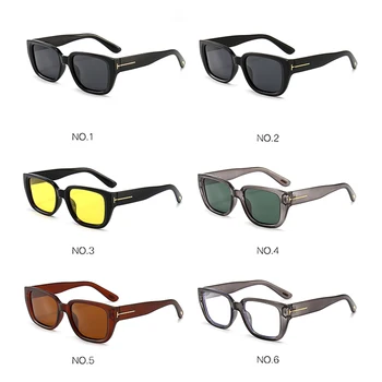 KIYO Marca 2020 las Nuevas Mujeres de los Hombres Gafas de sol de la Plaza de PC Vintage Gafas de Sol de Alta Calidad UV400 de Conducción Gafas de 3875 6507