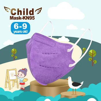 KN95 Niños de la Máscara de Cara FFP2Mask Niño de Color CE Masque Enfant 95% Filtro de Protección Mascarillas FFP2MASK Niño Entrega Rápida