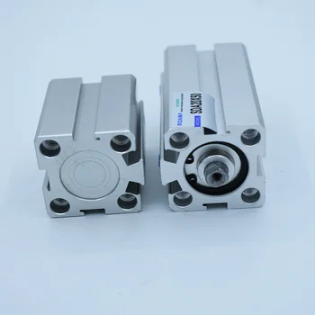 La Aleación de aluminio de la SDA Tipo de 20mm de Diámetro 5-100 mm Trazo de una Sola Varilla de Doble Acción Neumática Cilindro de Aire